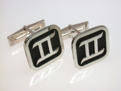 Custom Astrology Cufflinks - Gemini