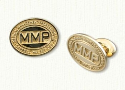 14kt Yellow Gold Medical Management Profesionals Cuff Links 
